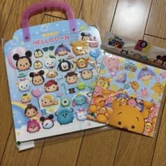 ディズニー ツムツム おでかけHELLOシール 新品