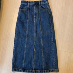 ともみん様専用☆デニムロングスカート GU デニムスカートのサムネイル
