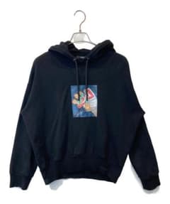 DIESEL グラフィック プルオーバー パーカー ブラックのサムネイル