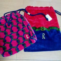 Roberta   di   Camerino    巾着ポーチ 2個セットのサムネイル
