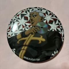 ジョジョの奇妙な冒険 グリッター缶バッジ エンリコ・プッチ 螺旋階段