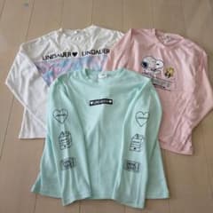 長袖Tシャツ 3枚セット 女の子のサムネイル