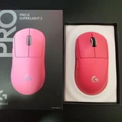 Logicool PRO X SUPERLIGHT 2 マゼンタ 改造品のサムネイル
