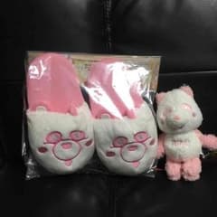 今日だけ限定!!2400→2300円AAAスリッパぬいぐるみセット！のサムネイル
