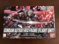 HG ガンダムアストレイ　レッドフレーム(フライトユニット装備）デカール付きのサムネイル