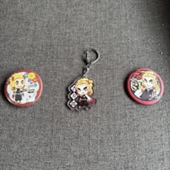 鬼滅の刃 煉獄杏寿郎 缶バッジ アクリルキーホルダー セット - メルカリ