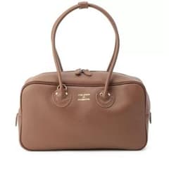 YOUNG & OLSEN エンボスレザースチューデントボストンバッグM 新品
