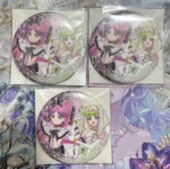 キミプリ展 キミとアイドルプリキュア展 キッス ズキューン 缶バッジ キミとアイドルプリキュア展 キュアズキューン キュアキッス 2
