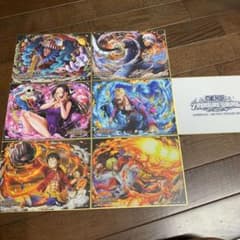 ワンピース　一番くじ色紙　トレジャークルーズのサムネイル