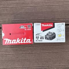 Makita 18V リチウムイオンバッテリー BL1860B 6.0Ahのサムネイル