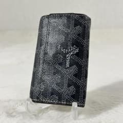 GOYARD APM118 6連キーケース 1つ欠け ネイビー サン・ミッシェル GOYARD APM118 6連キーケース 1つ欠け ネイビー サン・ミッシェル