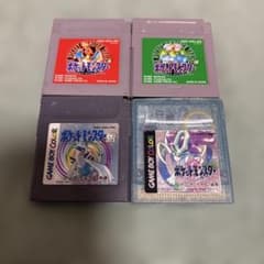 ポケモン ゲームボーイ ポケットモンスター シリーズ 4作品 ソフト