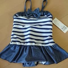 新品110水着 ボーダーのサムネイル