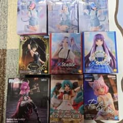 最新美少女系プライズフィギュア まとめ売り 9体セット - メルカリ