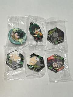 緑谷出久 くら寿司コラボ ビッくらポン6点セットのサムネイル
