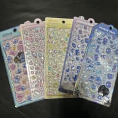 【正規品】ボンボンドロップシール・プチドロップステッカー　まとめ売り5点セットのサムネイル