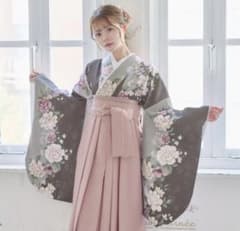 1回着用 卒業袴 4点セットと着付小物10点セット Sサイズのサムネイル