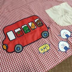 【かりん様専用】おべんとうバス☆エプロン☆保育士のサムネイル