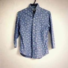 【ICEMAN様 専用】SHIPS スタンドカラーシャンブレーシャツのサムネイル