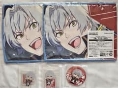 SideM 아자키 루 세가 럭키 복권 수건, 아크릴 스탠드, 캔 배지