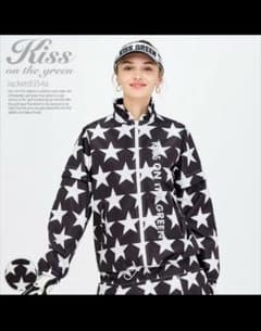 キスオンザグリーン　レインウェア　ゴルフウェア　レディース　Lサイズのサムネイル