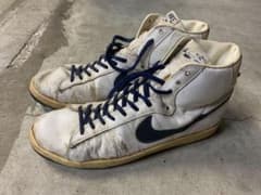 本物ビンテージ　1983年　ブレザーレザー？　スニーカー
