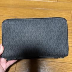 MICHAEL KORS ダブルジップ 長財布 ブラックのサムネイル