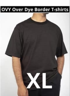 OVY Over Dye Border T-shirts black KAJA - メルカリ