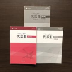 プライム数学 代数 II 改訂版 テキスト 問題集・解答編 全3冊セット