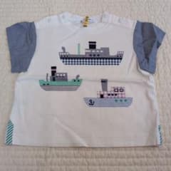 familiar ファミリア Tシャツ 80cm 船柄のサムネイル