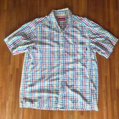 Supreme マルチカラー ギンガムチェック 半袖シャツ L - メルカリ