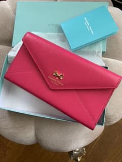 Samantha サマンサ タバサ 長財布 濃いピンク リボンのサムネイル