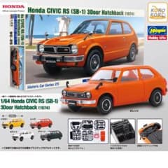 ハセガワ 1/64 Honda CIVIC RS SB-1 グリーンのサムネイル