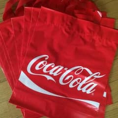 コカコーラ手提げビニール袋のサムネイル