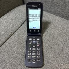 docomo らくらくホン F-02J 本体のみ 紺色 - メルカリ