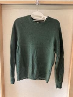 UNIQLO XL ダークグリーン ニットセーターのサムネイル