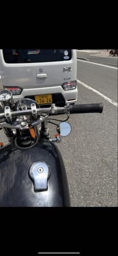 goods フォーククランプミラー sr400 35π goods フォーククランプミラー sr400 35π - メルカリ
