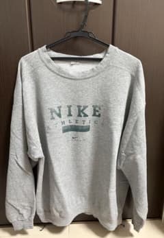 NIKE クラッシュスウェット 90s00s グレー 古着 ドローコードのサムネイル