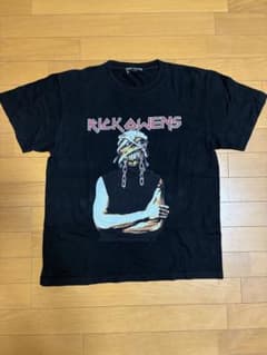 f*i様 non trouvé RICK OWENS プリントTシャツ ブラックのサムネイル