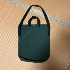 MAN-TLE マントル 緑色ナイロン製トートバッグ madeinjapan m56160669072_1.jpg?1768307583