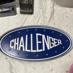 チャレンジャー　サインボード CHALLENGER 「LIGHTNING SIGNBOARD」 サインボード 新品未開封品