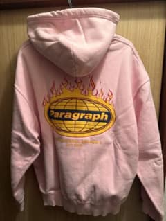 Paragraph ピンク フレイムデザイン パーカーのサムネイル