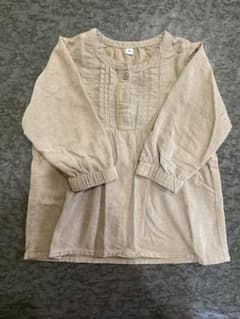コーデュロイ ブラウス ベージュ 80cmのサムネイル