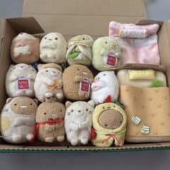 すみっコぐらし　てのりぬいぐるみセット　ベッド　布団のサムネイル