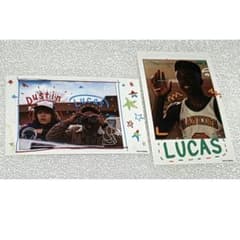 ☆セット ルーカス ダスティン ミニブロマイド ストレンジャーシングス