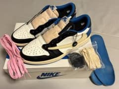 NIKEナイキ トラヴィススコットフラグメントエアジョーダン スニーカートラフグのサムネイル