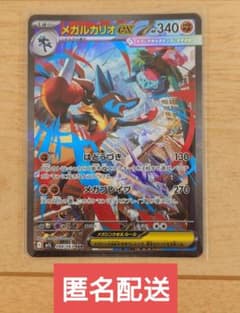 ポケモンカード メガルカリオex 088/063 SAR 1枚 ローダー入れ出荷 ポケモンカード メガルカリオex 088/063 SAR 1枚 ローダー入れ出荷