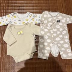 肌着2枚、ロンパース1枚　80 西松屋のサムネイル