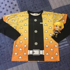 鬼滅の刃　我妻善逸　ロングTシャツのサムネイル