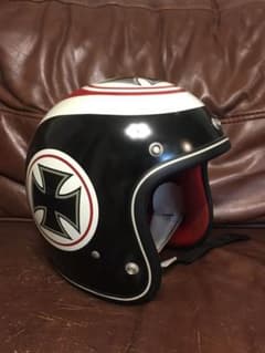 SHM OLD SCHOOL 立花 チョッパー　ビンテージヘルメットのサムネイル